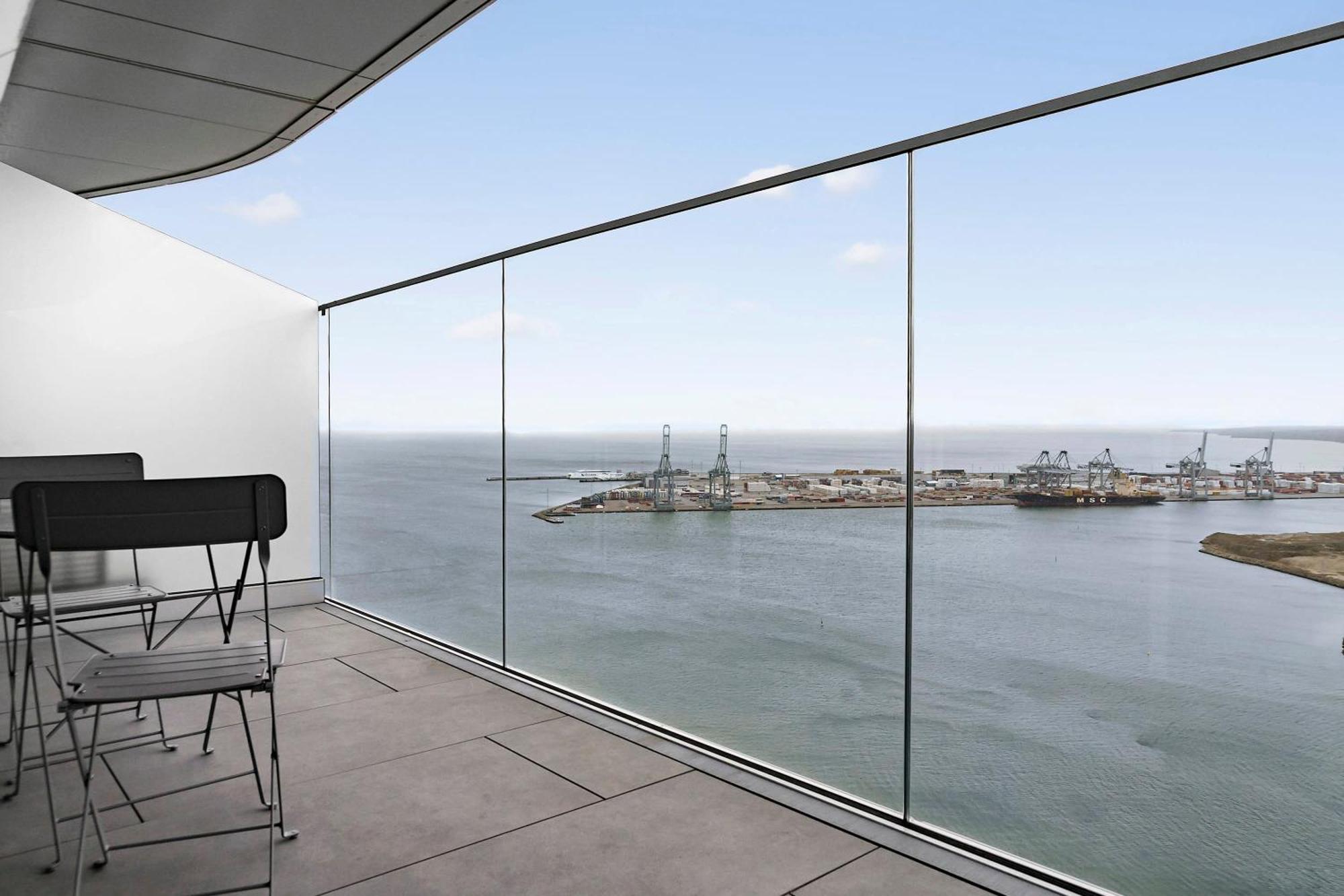 Penthouse Paradise On 39Th Floor Apartment Arhus Luaran gambar