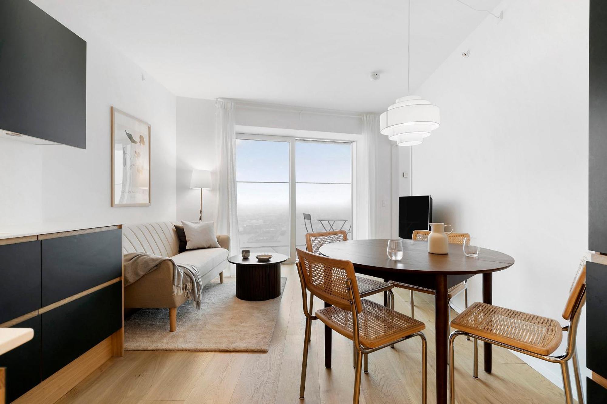 Penthouse Paradise On 39Th Floor Apartment Arhus Luaran gambar